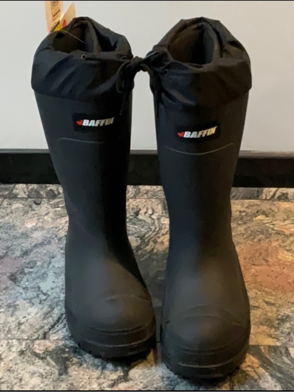 Baffin Boots Titan Waterproof Insulated Rubber Men Size 11 Black Warm New